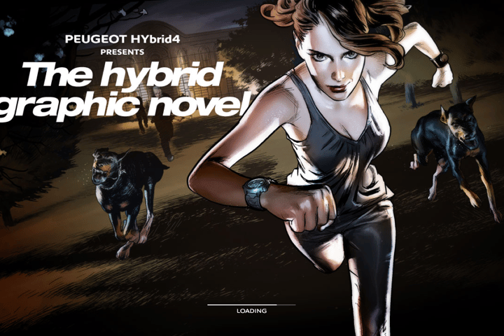 Peugeot HYbrid4 presents